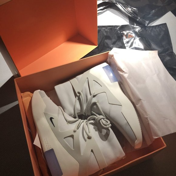 Nike Air Fear of God 1 Light Bone - Picture 4 of 10